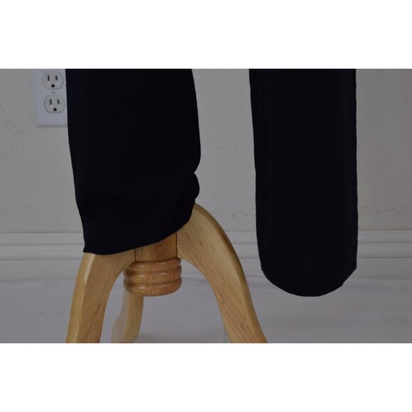 IMPERFECT 90s Navy Acrylic/Wool/Nylon Lounge Knit Pants size M | 28-30 waist - Picture 10 of 10